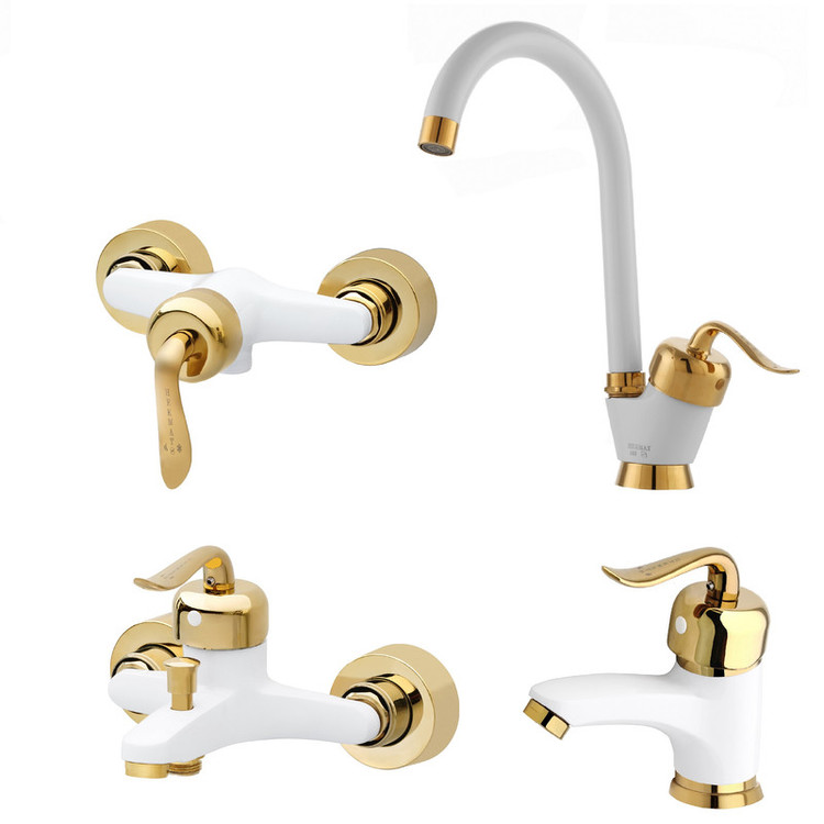 شیر الات مدل قاصدک سفید طلایی